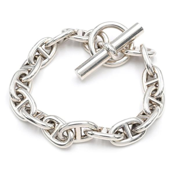 エルメス シェーヌダンクル ブレスレット MM 16コマ SV925