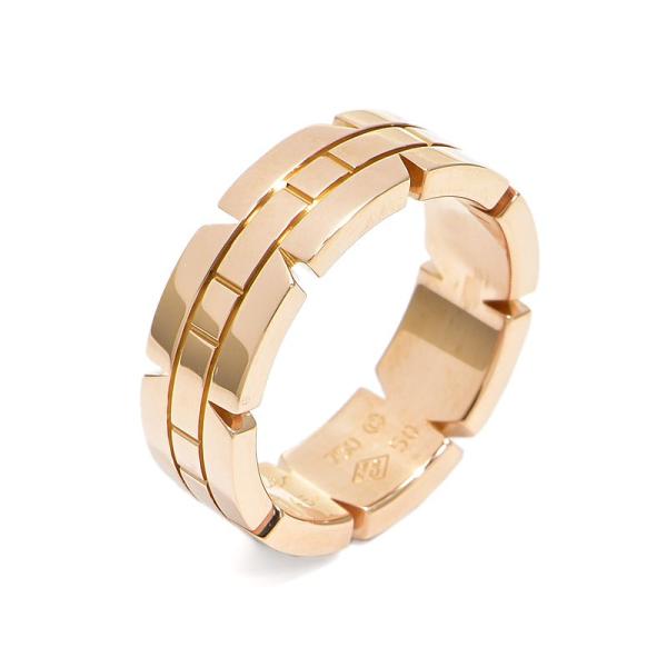 カルティエ　Cartier タンクフランセーズ　リング　10号　k18YG TANK（Cartier） カルティエ タンクフランセーズリング スモールサイズ