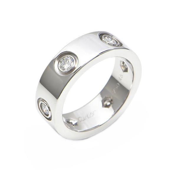 LOVE（Cartier） カルティエ ラブリングクラシックモデルダイヤモンド6