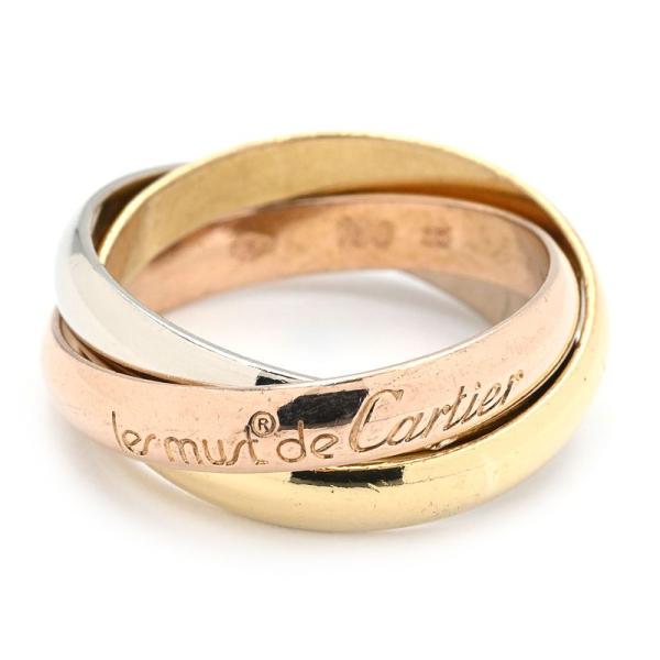 Cartier（カルティエ） トリニティリング クラシックモデル #55 14号