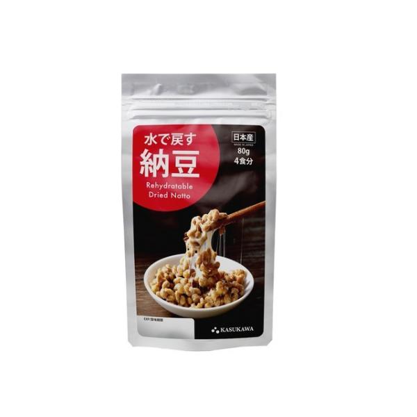 【上州農産】水で戻す納豆（３袋・１２食分）（Rehydratable Dried Natto）
