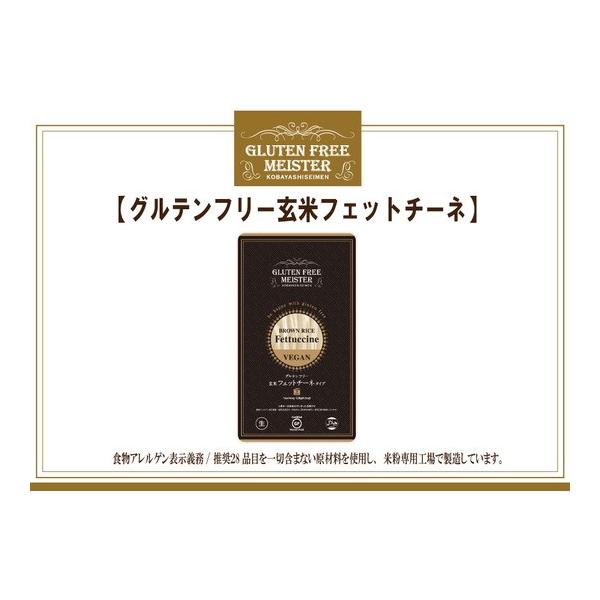 【小林生麺】グルテンフリー 玄米フェットチーネ（日持ちタイプ）