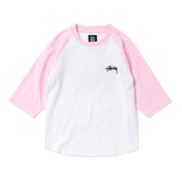 Stussy ステューシー Kids Global Designs Raglan Pink キッズ B Buyee Buyee Japanese Proxy Service Buy From Japan Bot Online