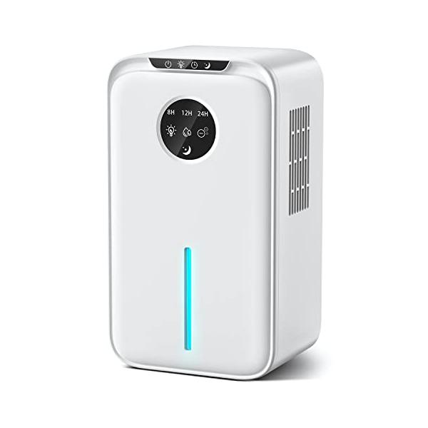 除湿機 大容量2.2L【2023年モデル＆マイナスイオン機能】湿気取り 除湿