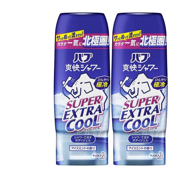 バブ 爽快シャワー スーパーエクストラクールジェル 210g 2本セット