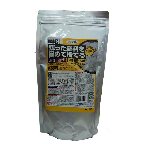 ・残った水性塗料や油性塗料に混ぜるだけでかんたんに固化できます。・ハケを洗った水やうすめ液も処理できます。・固まった塗料は一般ゴミ（可燃物）として捨てられます用途：水性・油性塗料、ラッカー、ステイン、ニス、うすめ液等の廃棄処理用成分　高吸水...