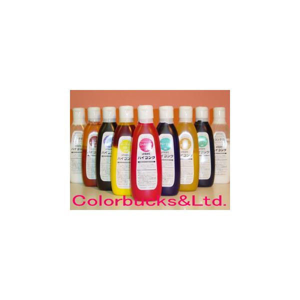 横浜化成（株）　ユニラント　油性ハイコンク　油性塗料用濃縮着色剤　260ml　1本売り白（コンクホワイト）・赤錆（オキサイドレッド）・黒（コンクブラック）・オーカー（黄土色）