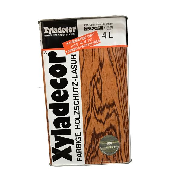 激安　屋外木部保護剤　キシラデコール■木部に浸透し、内部から防腐・防虫・防かび効果を発揮■色持ちの良い優れた耐候性■木目を生かした自然な仕上がり■塗りやすく抜群の作業性※無着色タイプのキシラデコールカラレス（＃101）は、有色のキシラデコー...