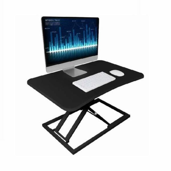 天板サイズ(約):73×47×1.5cm土台サイズ(約):60.5×37cm高さ(約):6cm〜40cm重量(約):7.8kg耐荷重:20kg（デスクの中心）ご注意：モニターアーム対応しません。モニターアームとディスプレイの重さが10kgで...