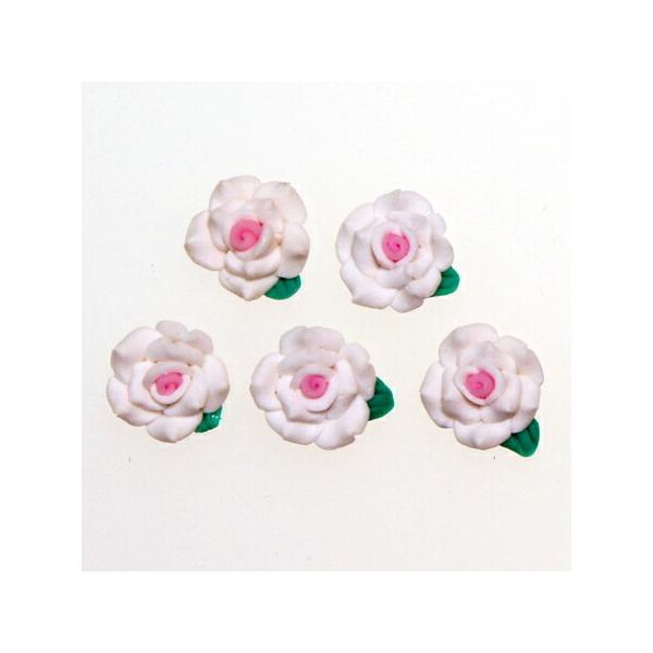 高級感ある樹脂でできた薔薇です！5個セットです