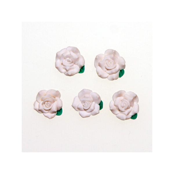 高級感ある樹脂でできた薔薇です！5個セットです