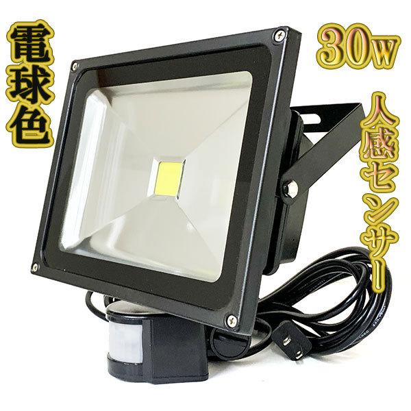 LED投光器 30w 省エネ ライト 照明 3m配線 人感センサー 300w LED投光器 30w 省エネ ライト 照明 3m配線 人感センサー 300w