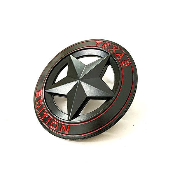 エンブレム TEXAS EDITION STAR ステッカー カスタム パーツ カー用品 