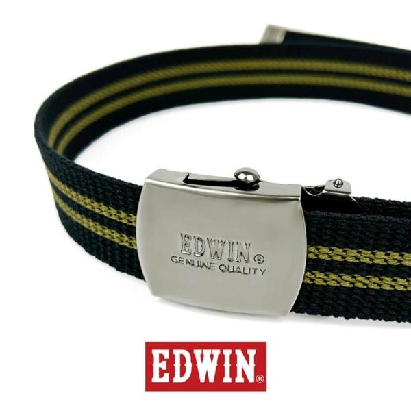 EDWIN エドウイン エドウィン ロング ガチャベルト【100cm】ライン デザイン 0101298【送料無料】