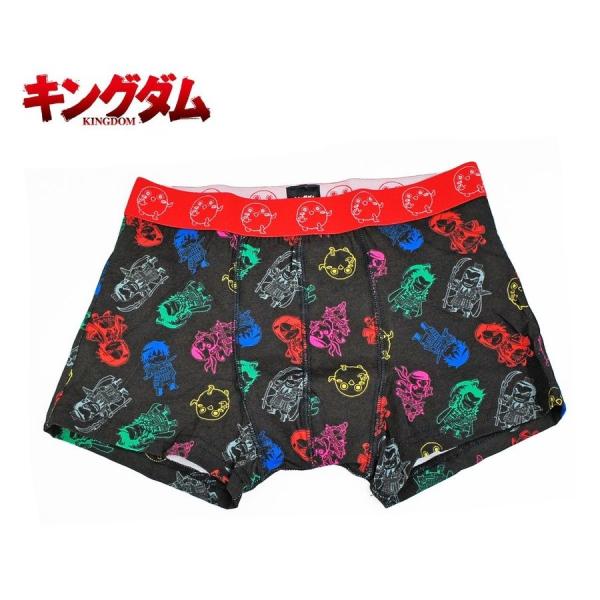 キングダム ボクサーパンツ ボクサーブリーフ 「キングダム パターン」 総柄 前閉じ PEKD172/173 【送料無料】