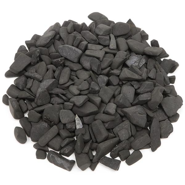 北海道産 ブラックシリカ チップ（さざれ）【80g】 / 400-74 BKSZ-X