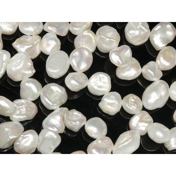 淡水真珠 バロックパール ケシパール 8〜12mm 1連販売 / 9-38