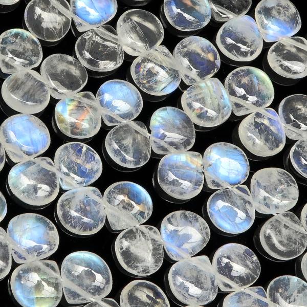 レインボームーンストーン マロン 6〜7mm【1連販売】 / 9-13 RM6MR