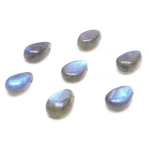 粒販売 ラブラドライト ペアシェイプ 9〜11mm 4粒販売 / T043 LB11PS