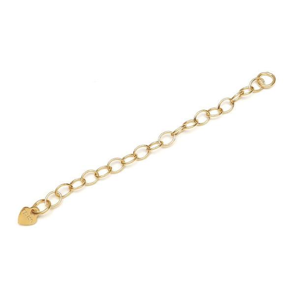 14KGF アジャスター ハート付 3.5mm【1コ販売】 / 14K-576TMG