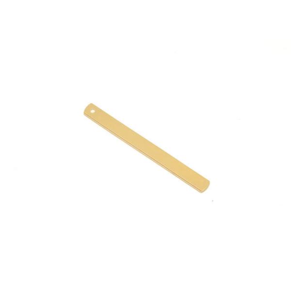 14KGF バープレート 片穴 25×2.5mm【1コ販売】 / 14K-584BAR