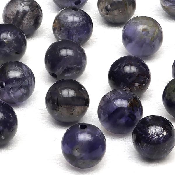 粒販売 アイオライト 丸玉 6mm【6粒販売】 / X322 AI6M : 天然石専門店