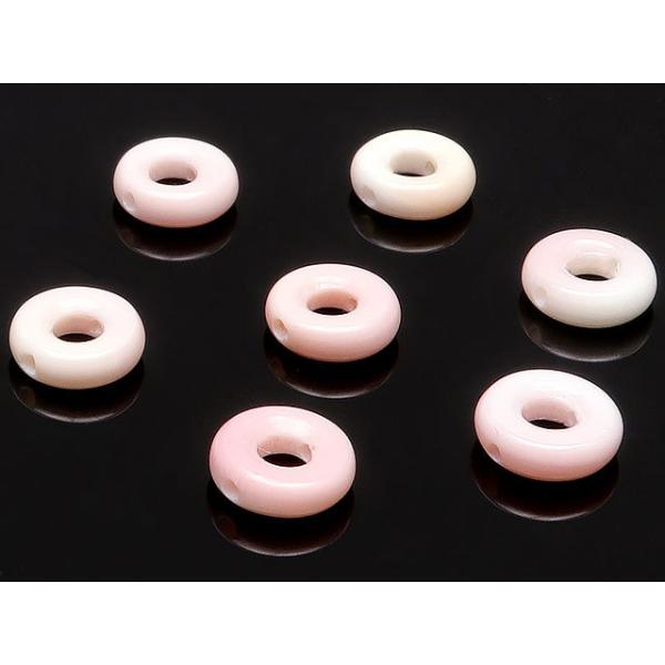 クイーンコンクシェル 粒販売 クイーンコンクシェル リング 8×3mm 6粒販売 / T148 SHQC8RG
