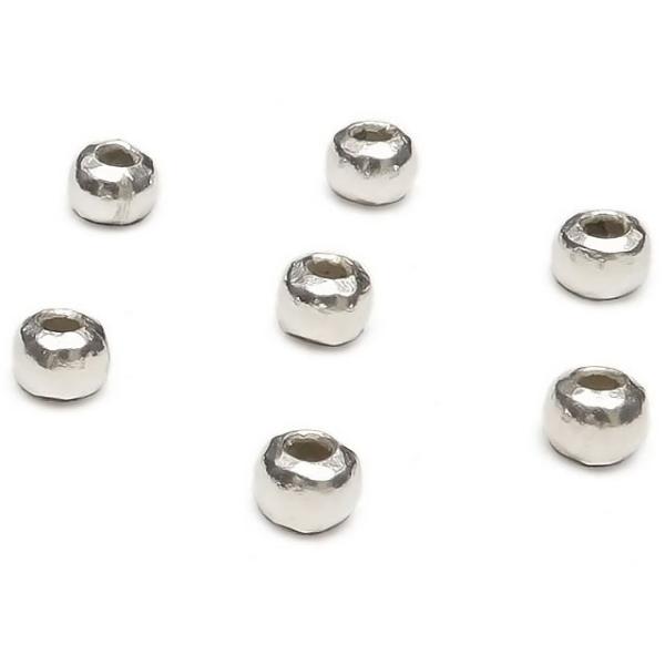 専用ページ　カレンシルバービーズ　5種 カレンシルバー ビーズ 5×4mm【3コ販売】 / KLN-12BZ-X : 天然石専門店