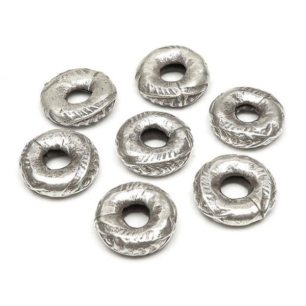 カレンシルバー ロンデル 9×2mm【2コ販売】 / KLN-35RD : 天然石