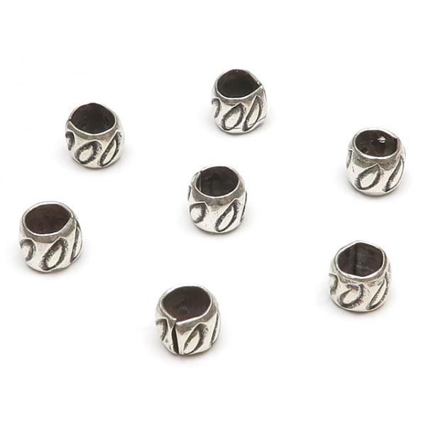 カレンシルバー ビーズ 4×3mm【10コ販売】 / KLN-22BZ : 天然石専門店