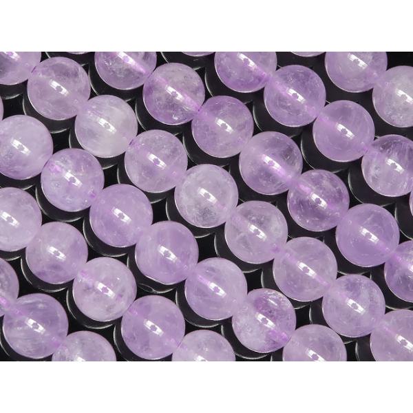 ラベンダーアメジスト 丸玉 6mm【1連販売】 / 3-37 LA6M-X