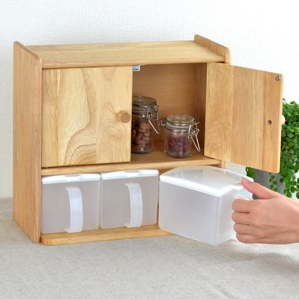 スパイスラック スリーマウンテニアーズ ヴィンテージ 木製 調味料ケース アンティーク木製調味料ケース 3つのコンパートメント キッチン