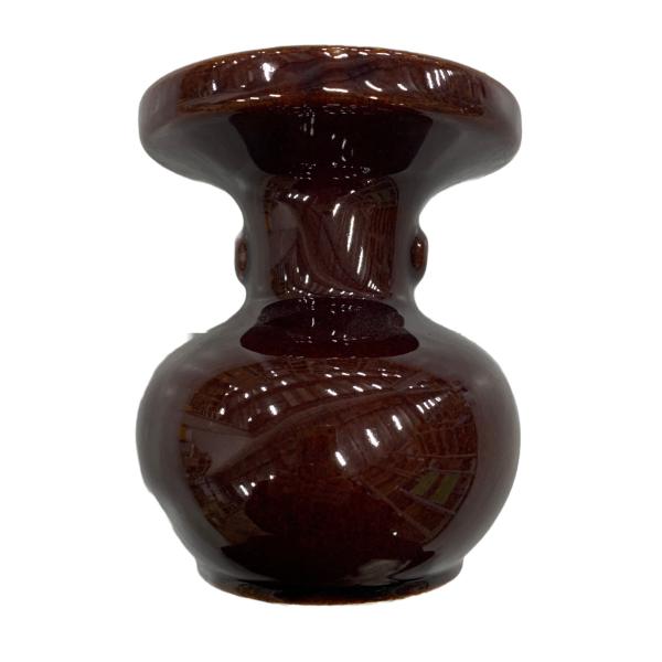 サイズ/約高さ13cm直径：約10.9cm口径4(cm)重量/約360g内容量/1個材質/陶磁器生産国/日本製●荒神さまに捧げる松を1本挿す花瓶です●陶磁器製で表面には光沢のある釉薬がかかっています。祀り 祀る 神棚用品 神事用品 新年 正...