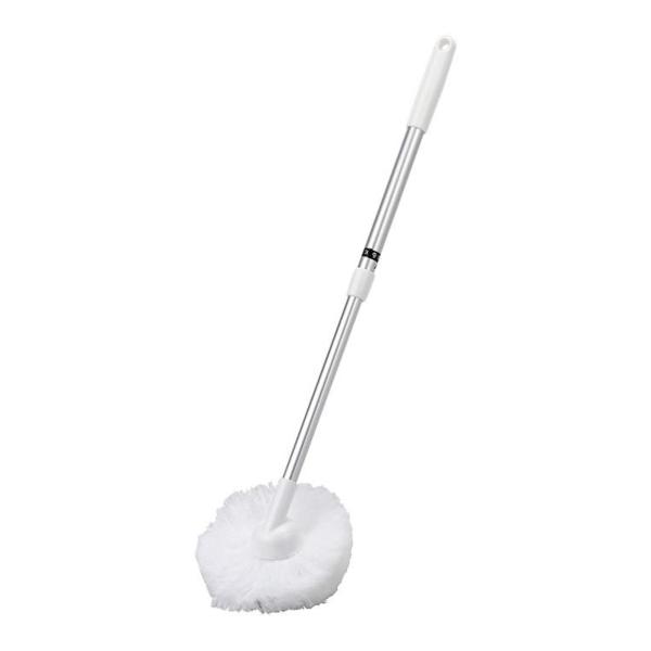 サイズ/約幅15×奥行11.5×高さ48〜68cm重量/約140g内容量/1本材質/ポリプロピレン（アミ目繊維）、アルミニウム合金、ABS樹脂●洗剤を使わず、水だけで浴室まるごとピッカピカになります。●網目状の特殊繊維が汚れをひっかくように...