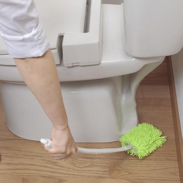 モップ スペア付 トイレ床 ( トイレ掃除 そうじ トイレ用モップ 床 清掃 マイクロファイバー ) :264664:お弁当グッズのカラフルボックス - 通販 - Yahoo!ショッピング モップ スペア付 トイレ床 ( トイレ掃除 そうじ トイレ用モップ 床 清掃 マイクロファイバー ) :264664:お弁当グッズのカラフルボックス - 通販 - Yahoo!ショッピング