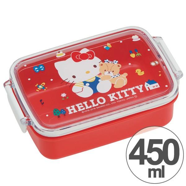 sanrio お弁当箱 角型 ハローキティ 80's 450ml 子供用 キャラクター
