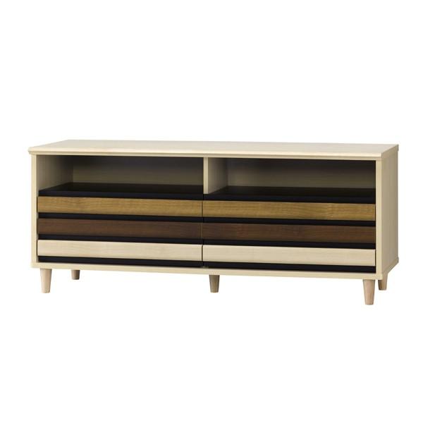 テレビ台 ローボード 北欧風 モダンデザイン オルネ 幅114cm （ TV台