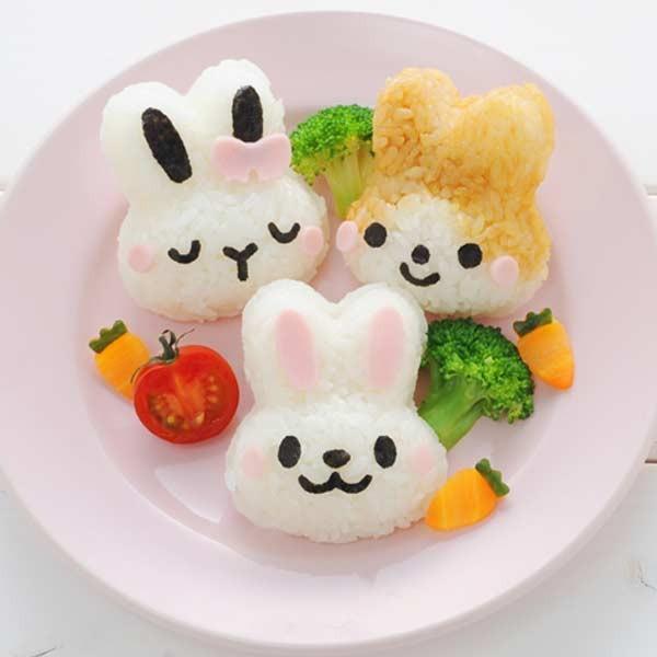 おにぎり押し型 うさぎ Mimy（ミミィ） おにぎり抜き型 キャラ弁