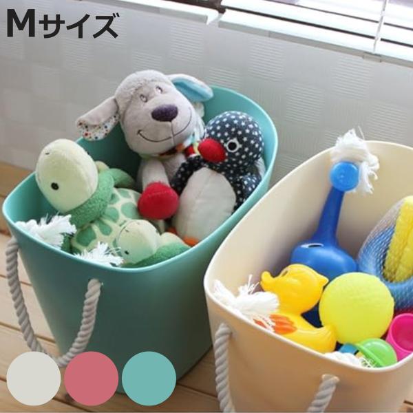 収納バスケット M 幅40 奥行27 高さ31cm プラスチック製 バスケット 持ち手付き 収納 おもちゃ箱 かご おもちゃ入れ ランドリーバスケット お弁当グッズのカラフルボックス 通販 Yahoo ショッピング