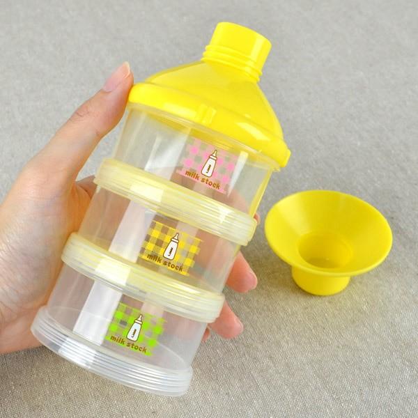 ミルクストック ミルクケース 80ml 3個 粉ミルクケース ミルク容器 保存容器 お弁当グッズのカラフルボックス 通販 Yahoo ショッピング
