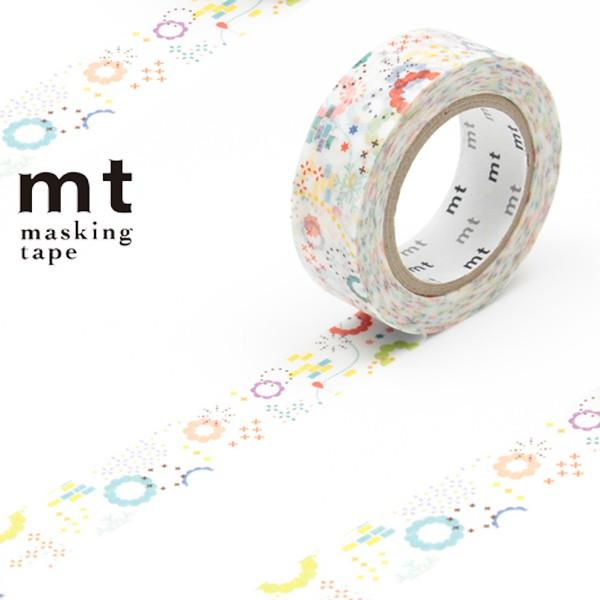 マステ マスキングテープ 英字 コラージュ カラフル ポップ 柄