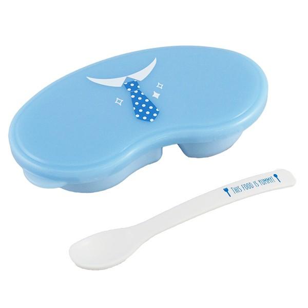 在庫限り 入荷なし ベビー食器 お出かけ離乳食食器 ネクタイ ブルー 日本製 ベビー 赤ちゃん 食器 離乳食 容器 スプーン 付き お弁当グッズのカラフルボックス 通販 Yahoo ショッピング