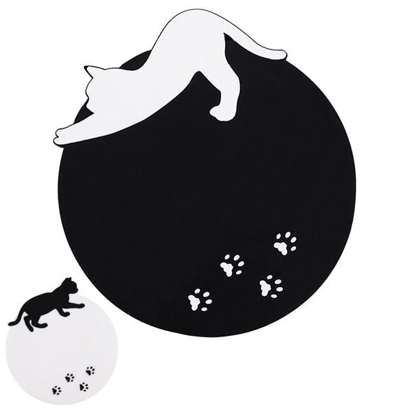 シリコンコースター 猫シルエット コースター シリコン 製 キッチン雑貨 お弁当グッズのカラフルボックス 通販 Yahoo ショッピング