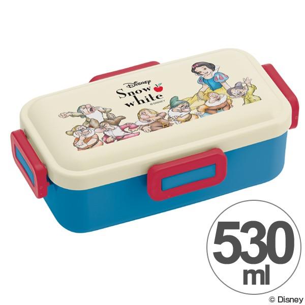 □在庫限り・入荷なし□ お弁当箱 白雪姫 ふんわり弁当箱 1段 530ml 
