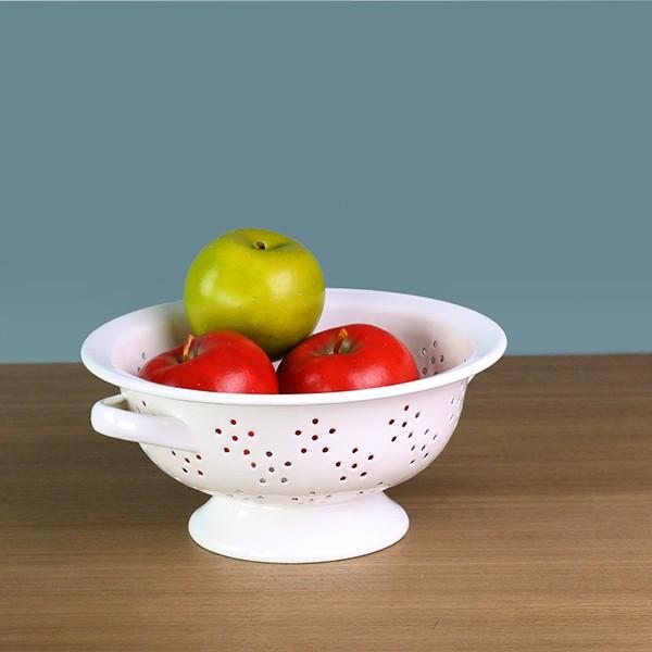 □在庫限り・入荷なし□ ざる ブランキッチン ホーロー コランダー