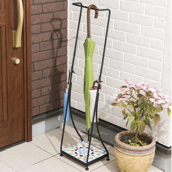 □在庫限り・入荷なし□ 傘立て アンブレラホルダー モザイクタイル