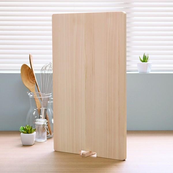 まな板 シンクに渡せる ひとり立ち 国産ひのきのまな板 48×29cm 当店