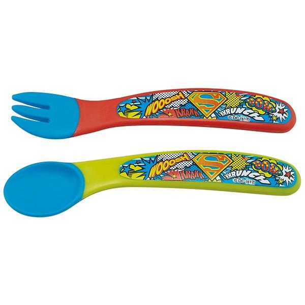 スプーン フォーク セット スーパーマン 子供用 プラスチック製 キャラクター カトラリー セット 子供 子ども ベビー 赤ちゃん 離乳食 27 お弁当グッズのカラフルボックス 通販 Yahoo ショッピング