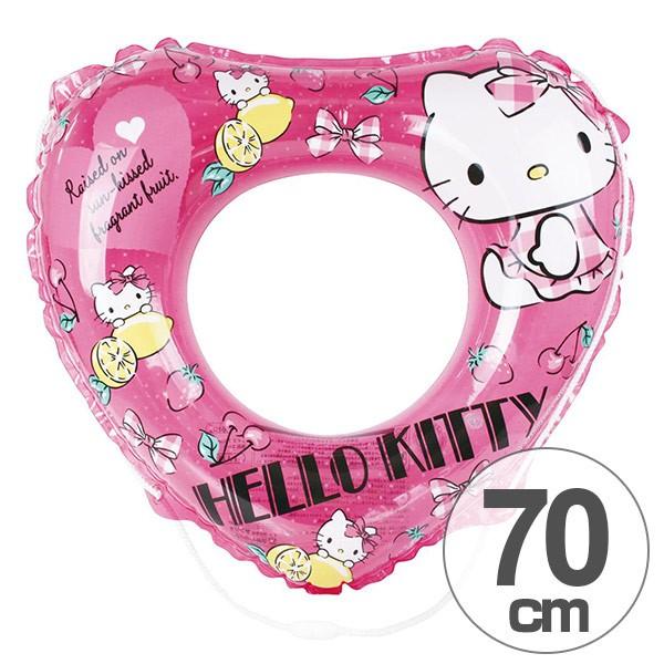 sanrio（サンリオ） 浮き輪 ハート型 ハローキティ 70cm フロート 