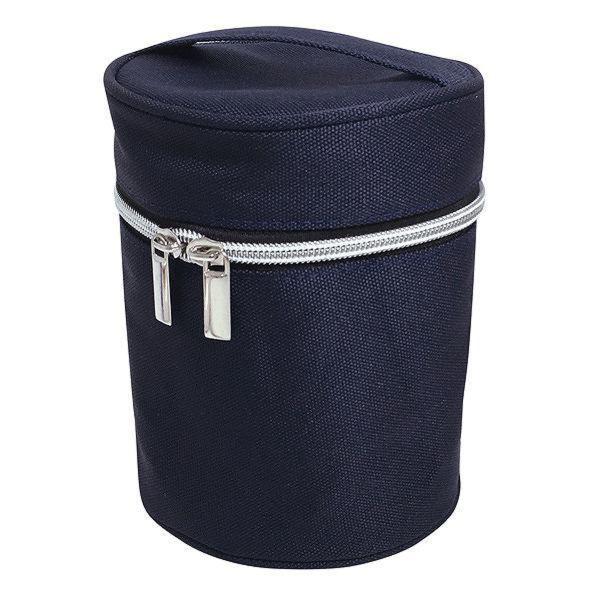 サイズ/約幅13.5×奥行13.5×高さ18cm内容量/1個材質/ポリエステル、発泡ポリエチレン、ナイロン、亜鉛合金生産国/中国製●シンプルな筒型形状で詰めやすく洗いやすい保温ランチボックス800ml専用の保温バッグです。●セットで使うこと...